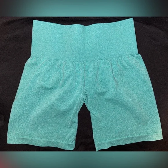 NVGTN Pro Seamless Shorts - S - Turquoise - Picture 1 of 4